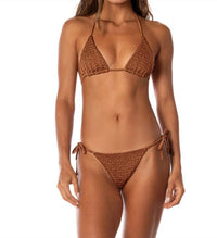 MAAJI Sunflash Bikini Bottom in golden sand - women's swimwear