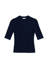 A.L.C. - Fisher Fine Cotton Knit Top