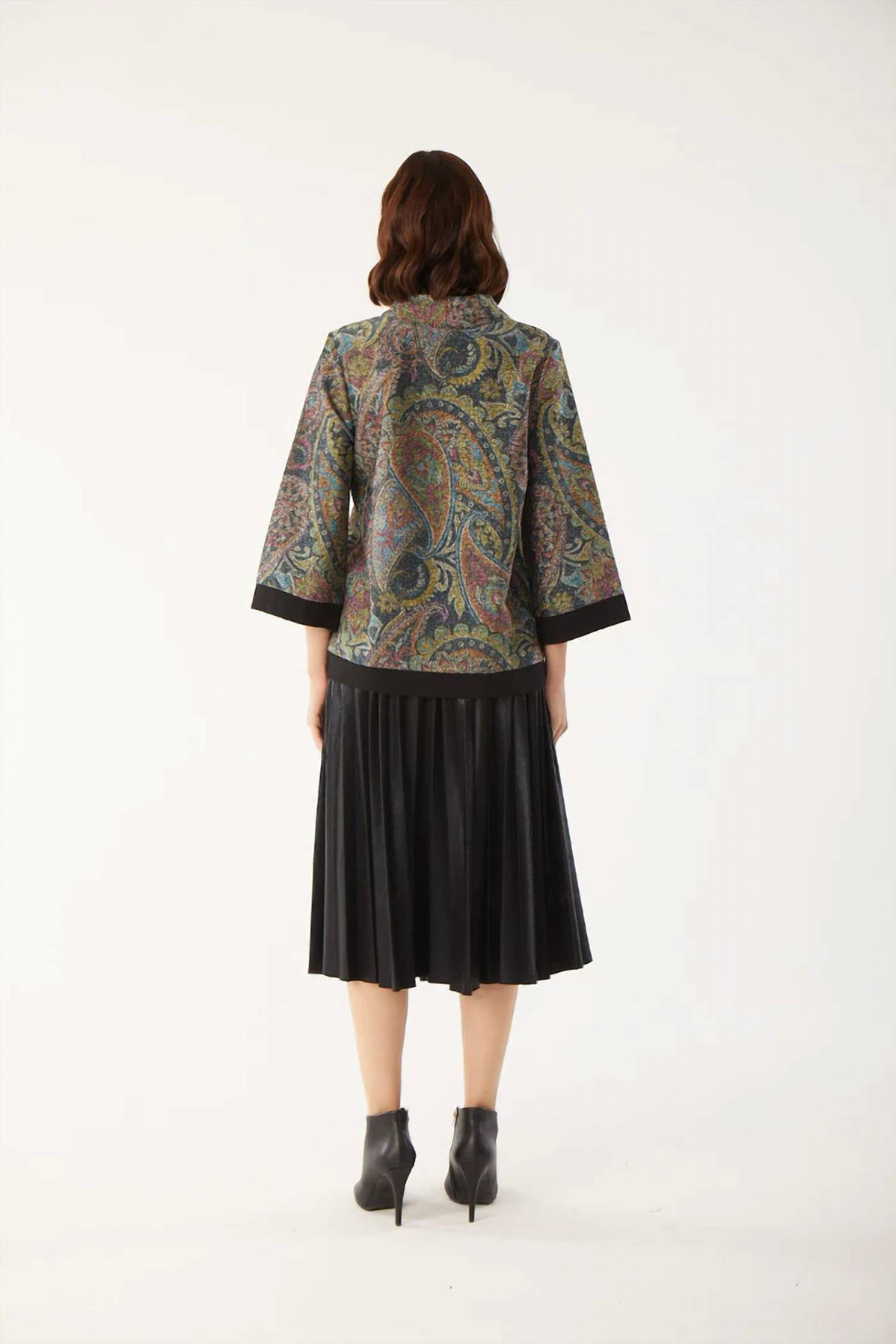 Isle By Melis Kozan - Radiant Mock Neck Top