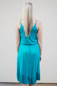 Karlie - Cami Ruffle Hi Lo Dress