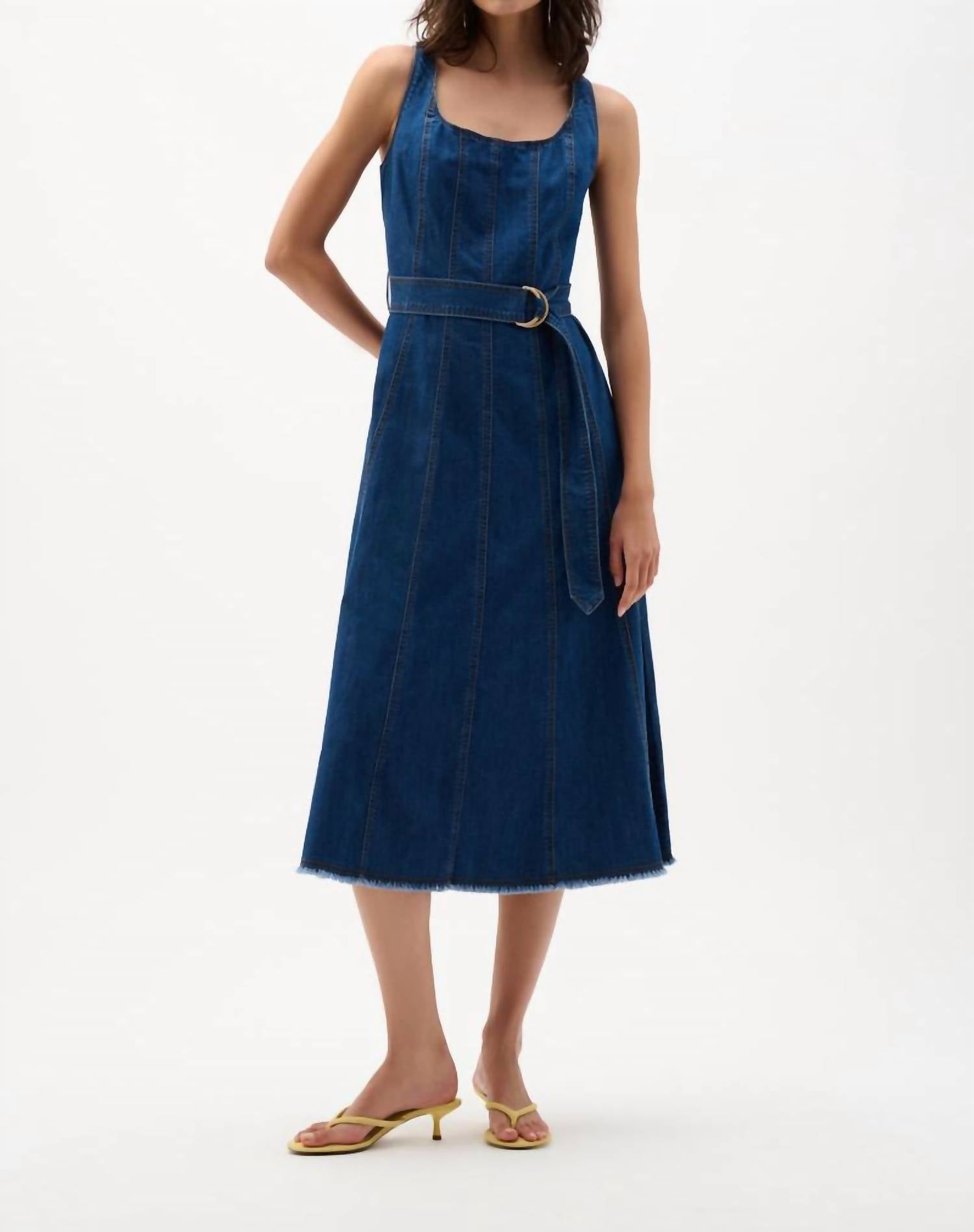 Joseph Ribkoff - Fit And Flare Midi Dress