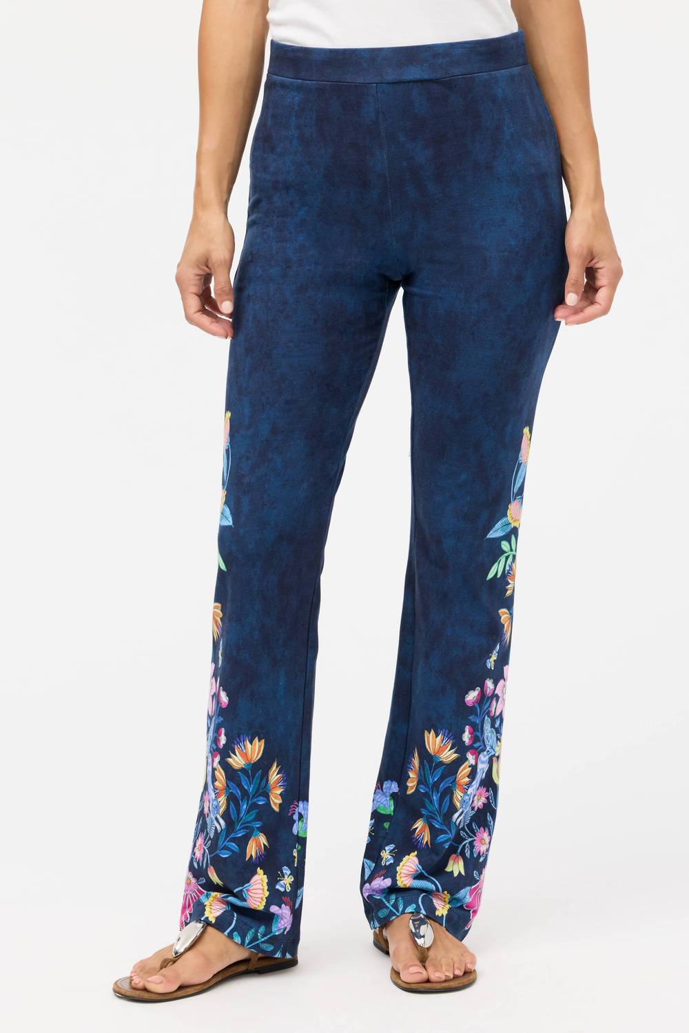 Johnny Was KNIT BABY BOOT PANTS in elizabeth - women's pants