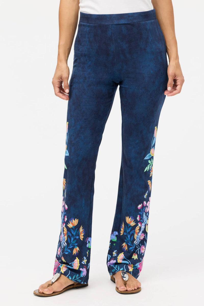 Johnny Was KNIT BABY BOOT PANTS in elizabeth - women's pants