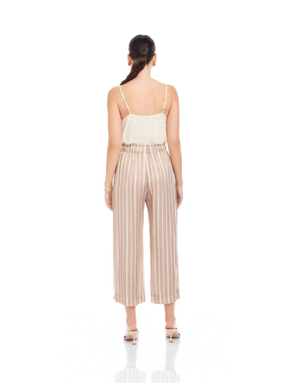 Fifteen Twenty - Tasha Cropped Drawstring Pants