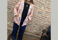 Ida Mae Home - Thunderbird Boots Quilted Snap Jacket