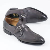 Pastori - Men's Tiberius Monk Strap Dress Shoe