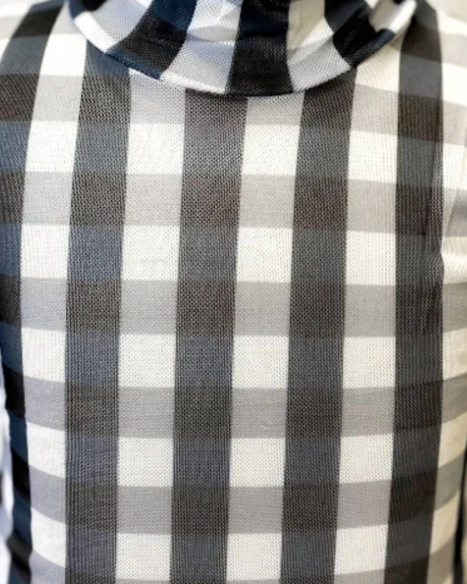 Beauts & Beaus - Kids Checkered Mesh Top