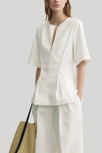 Toteme - Tailored Cotton Top