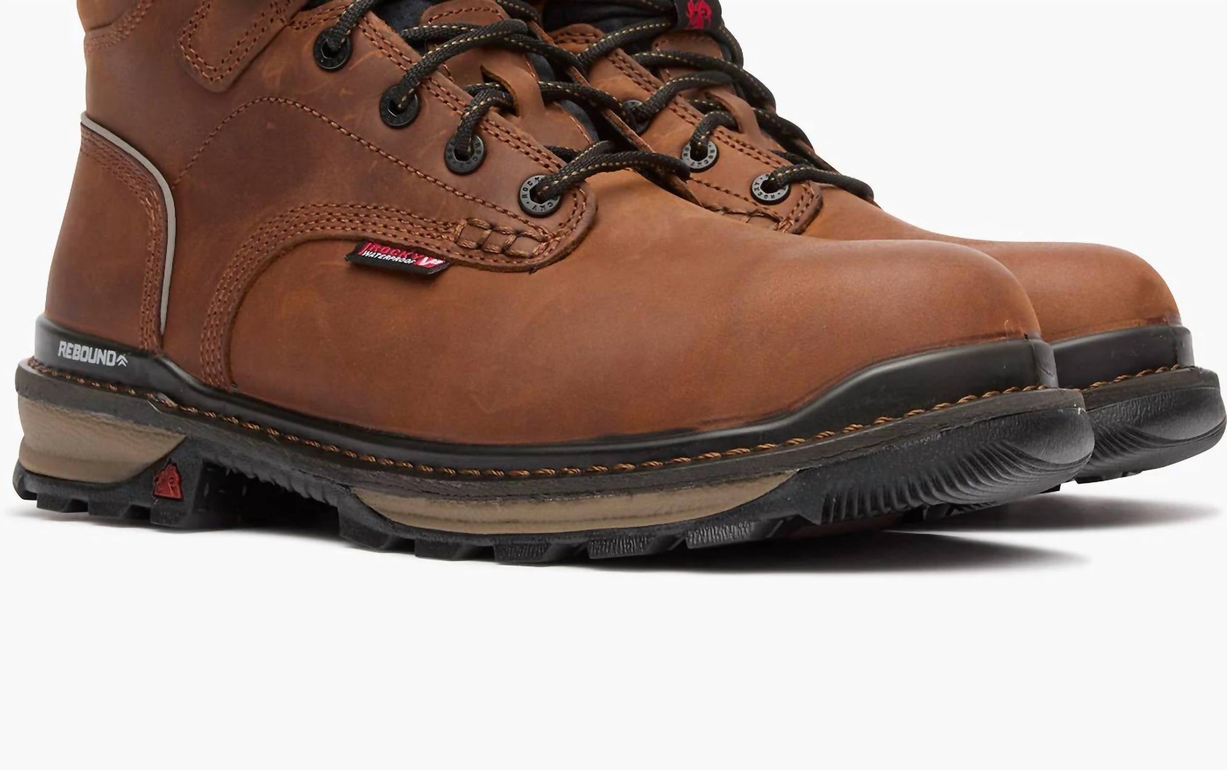 Rocky - Men's Rams Horn Waterproof Composite Toe Work Boot