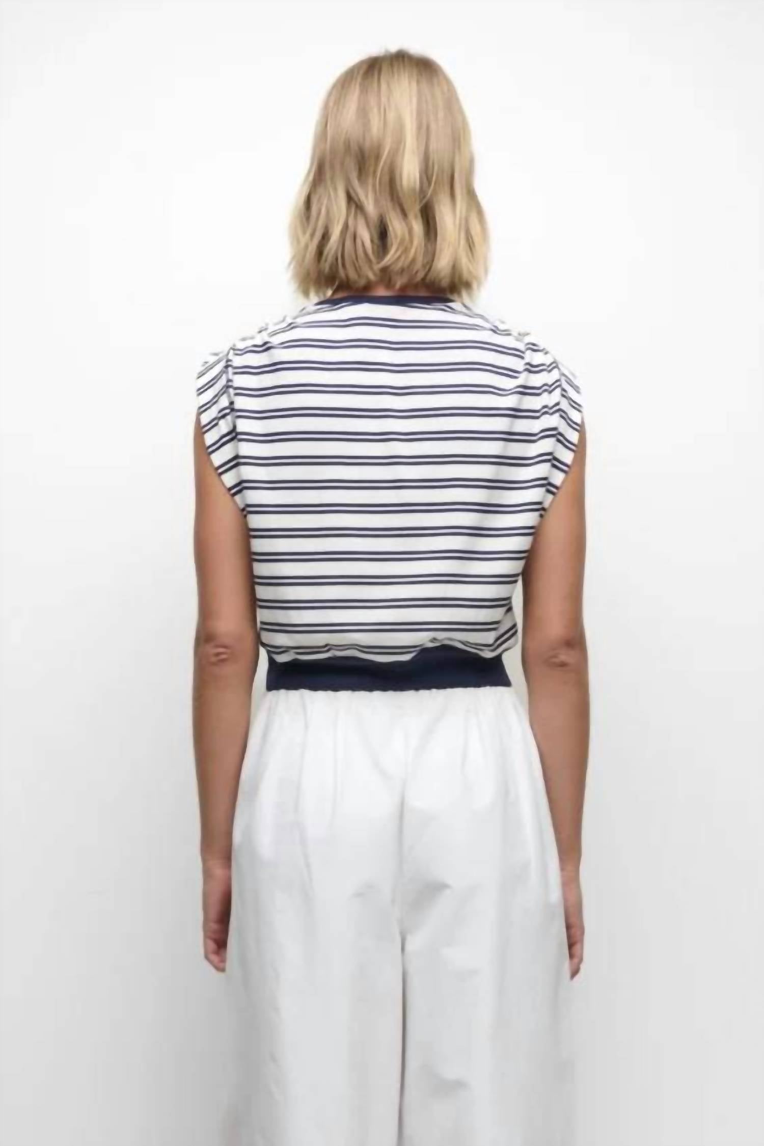 Simkhai - Joie Cap Sleeve Cotton Jersey Top