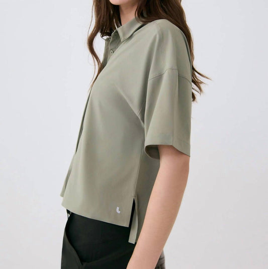 Lole - Olivie Short Sleeve Button Down Shirt