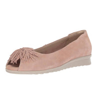 The FLEXX Women's Boco Loco Ballet Flat in rose gold - women's flats