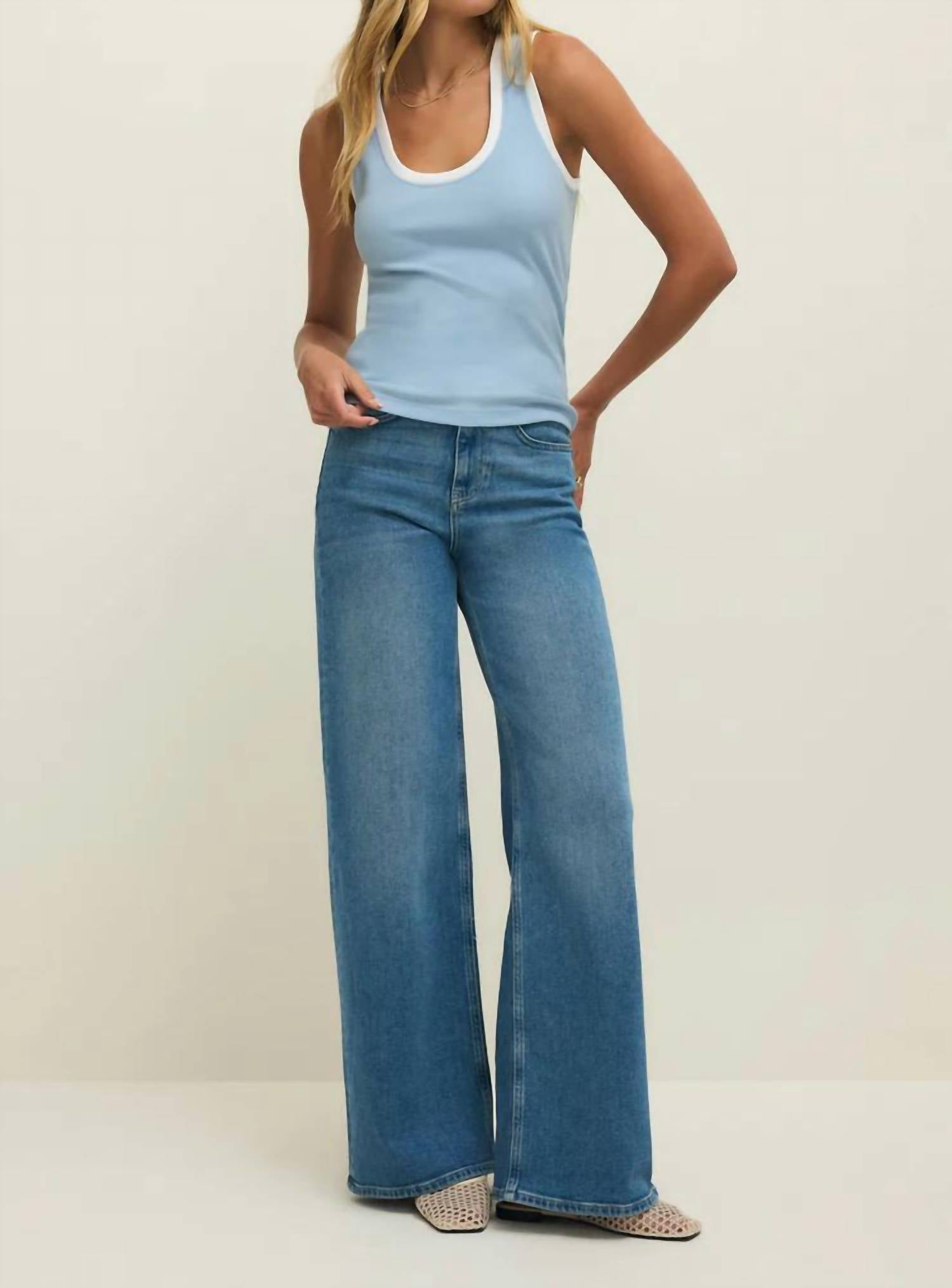 Z Supply - Sirena Contrast Rib Tank Top