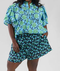 De Loreta - Estefania Floral Pullover Short - Plus