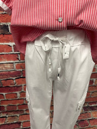 Tempo Paris - Women's Living On The Edge Pull-on Cargo Pants