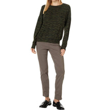 Elliott Lauren - Control Stretch Pull-on Ankle Pants With Back Slit Detail