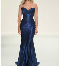 Sherri Hill - 57986 Strapless Corset Floor Length Dress