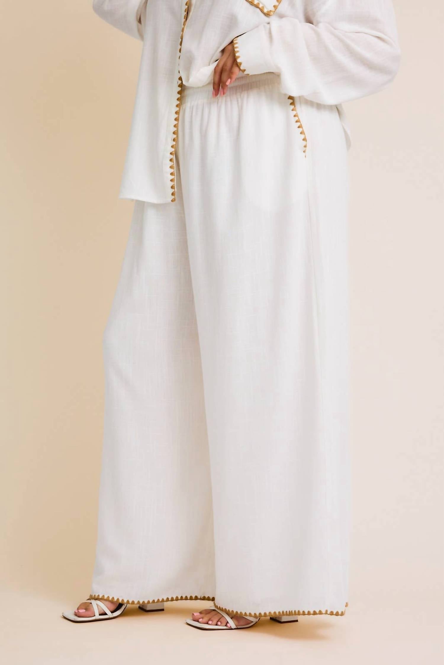 Gilli - Ellie Wide Leg Pants - Plus