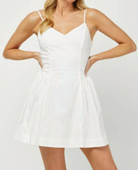 Needii - STRETCH COTTON MINI DRESS