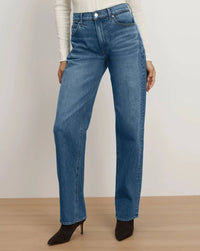 Veronica Beard Harley Arc-leg Jeans in rebel blue - women's jeans - view 4