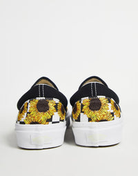 Vans - Women's Customs Sunflowers Classic Loafer Shoes