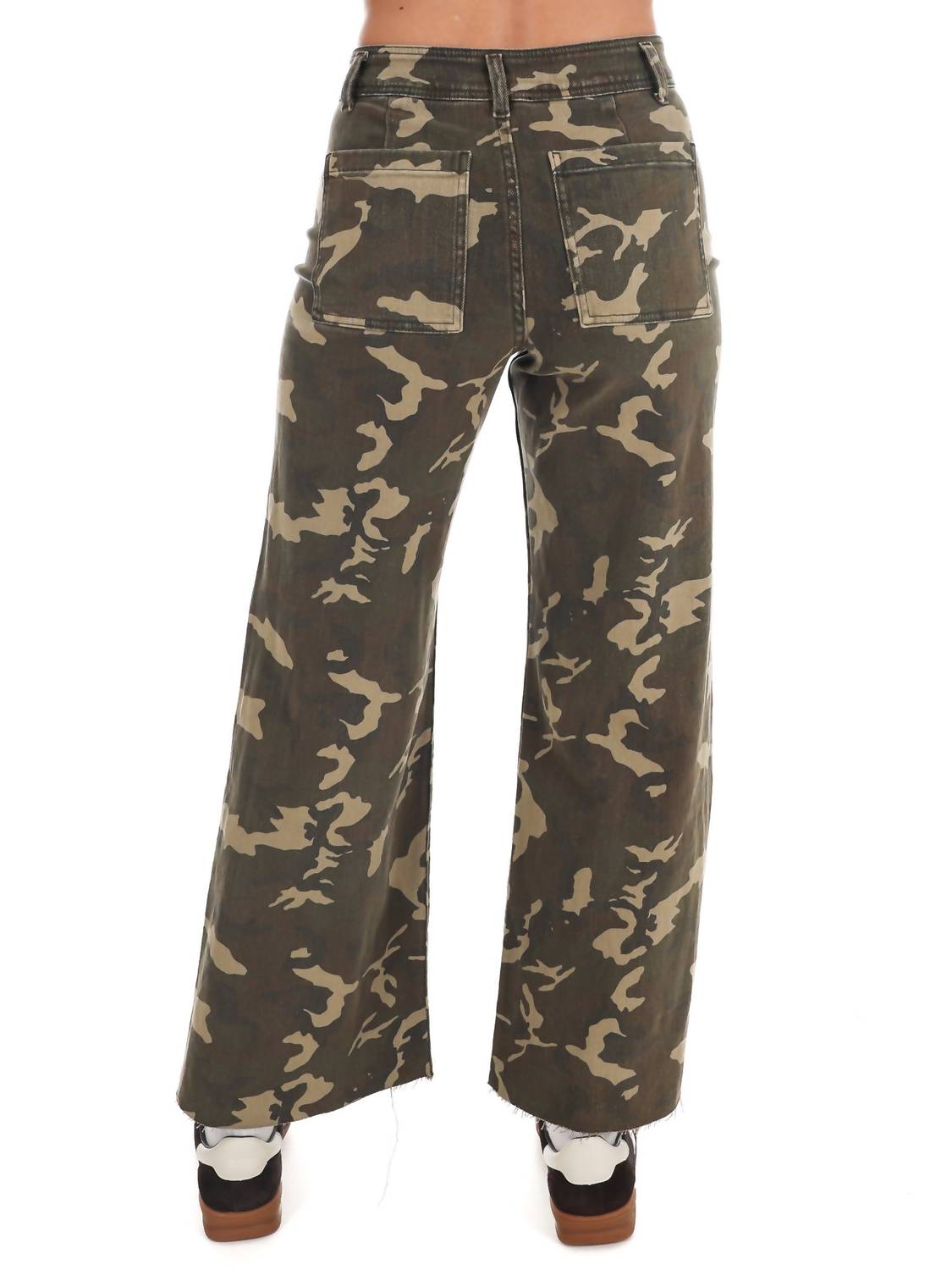 Miou Muse - Women's Backwoods Wide Leg Pants