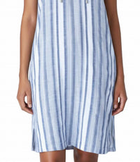 Keren Hart - Sleeveless Striped Mini Dress