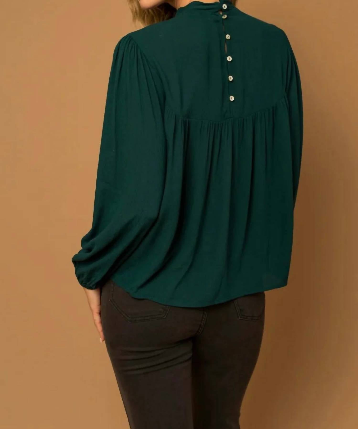 Gilli - Francesca Long Sleeve Blouse
