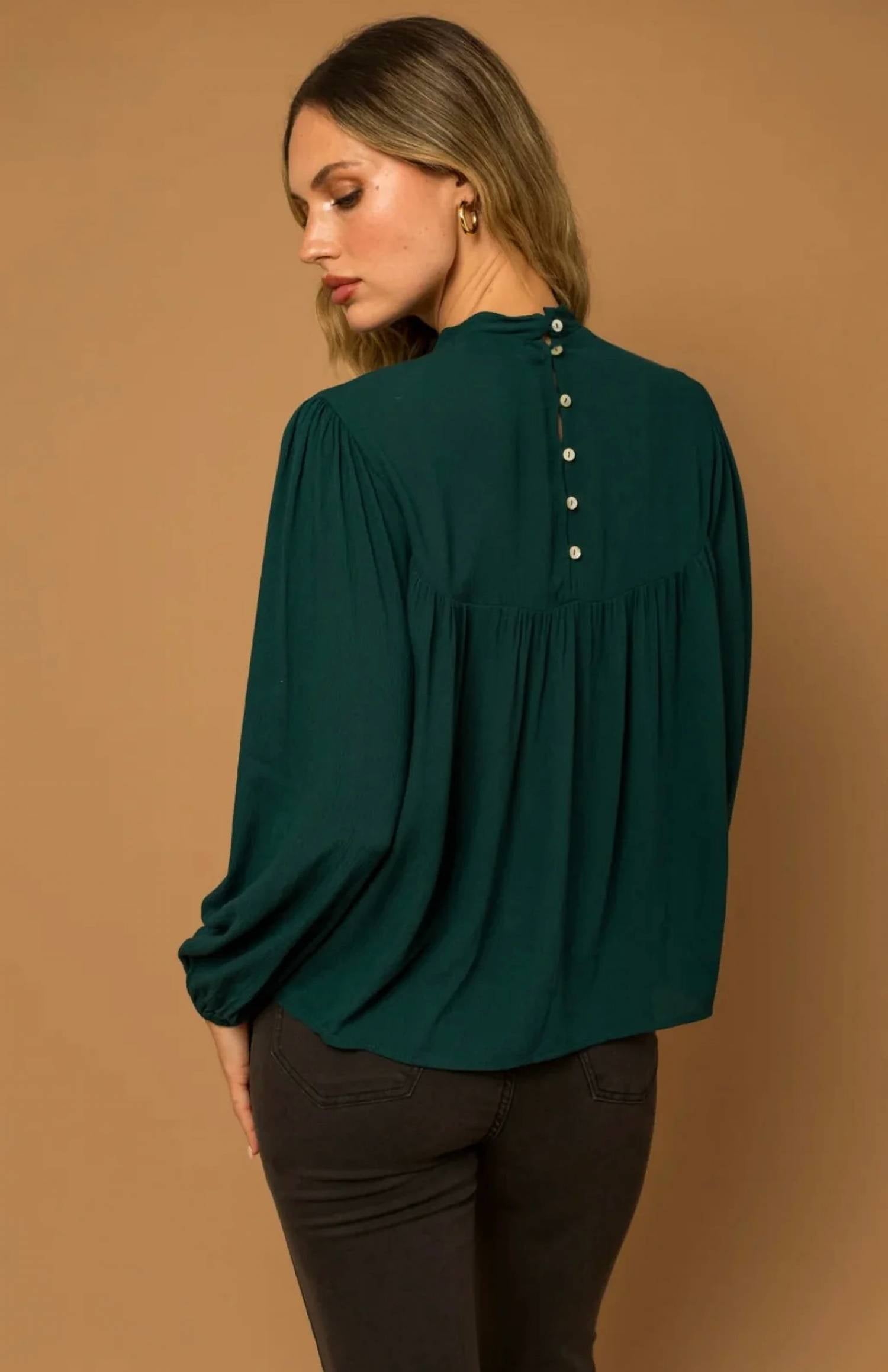 Gilli - Francesca Long Sleeve Blouse