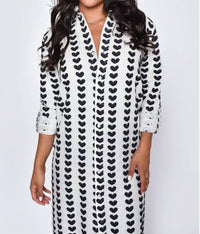 Emily Phillips - Hearts Midi Dress