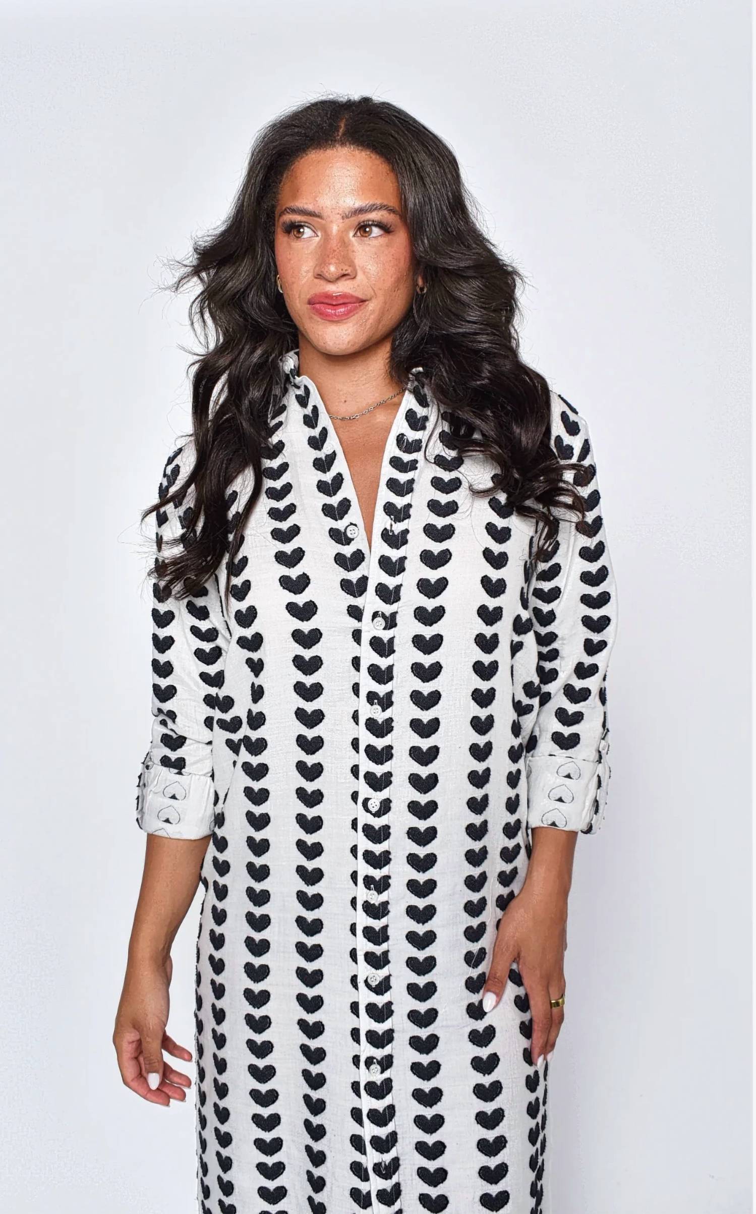Emily Phillips - Hearts Midi Dress