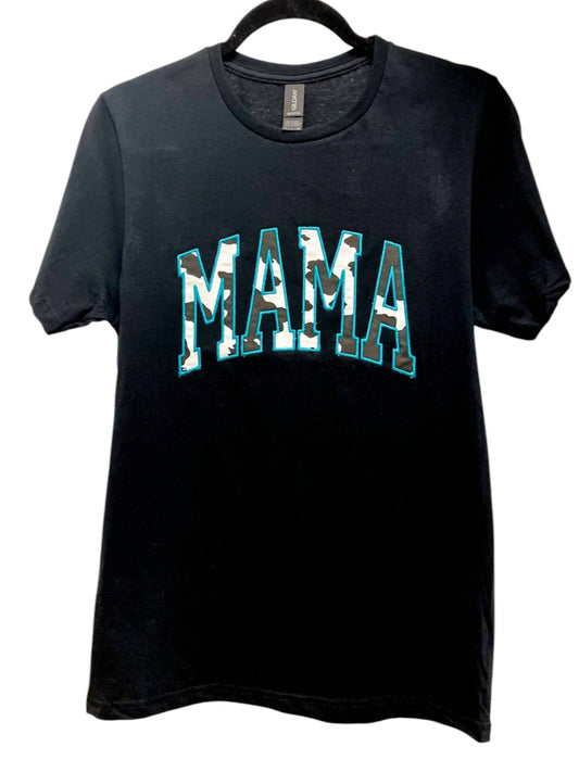 Gildan - Embroidered Mama Graphic Tee Top