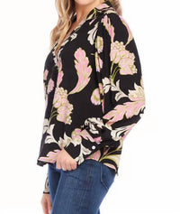 Karen Kane - Blouson V-neck Top