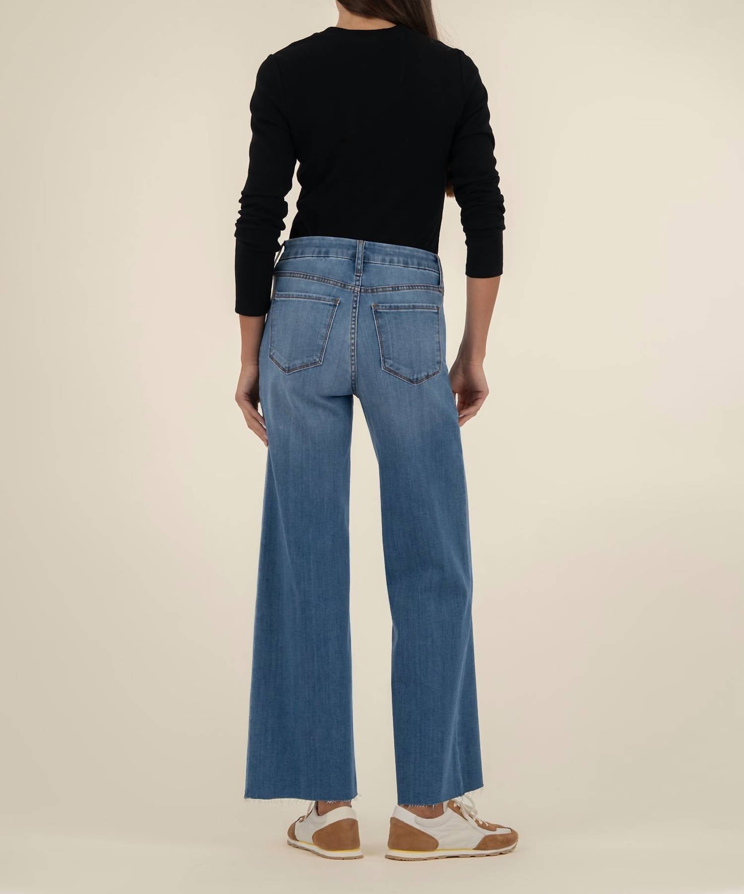 Kut From The Kloth - Meg High Rise Wide Leg Jean