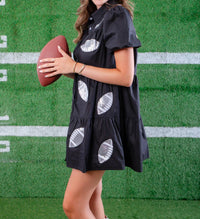 Lula The Label - Sequin Football Dress
