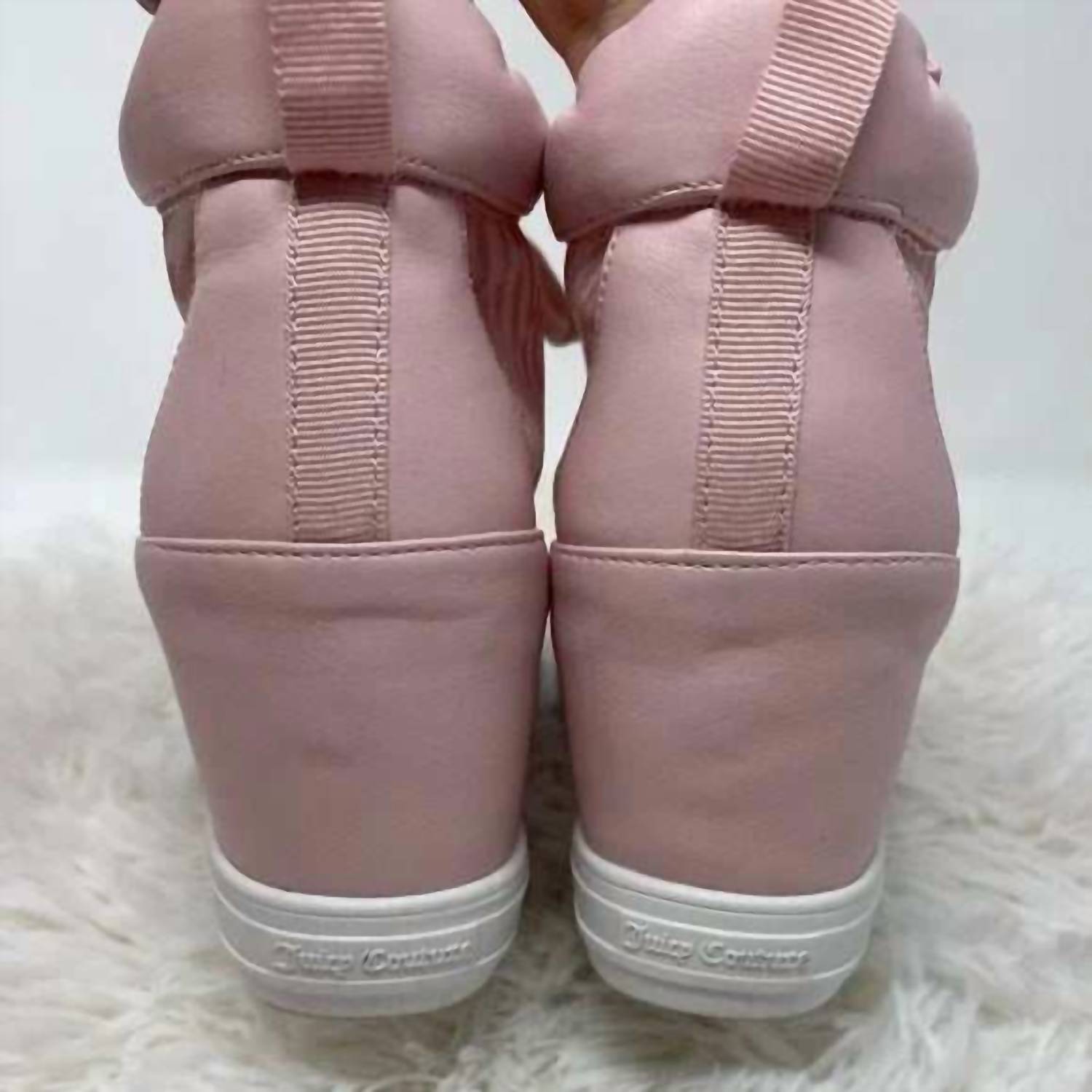Juicy Couture - Women Jorgia Quilted Wedge Sneakers