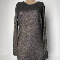 Michael Kors - Metallic Crinkle Jacquard Dress