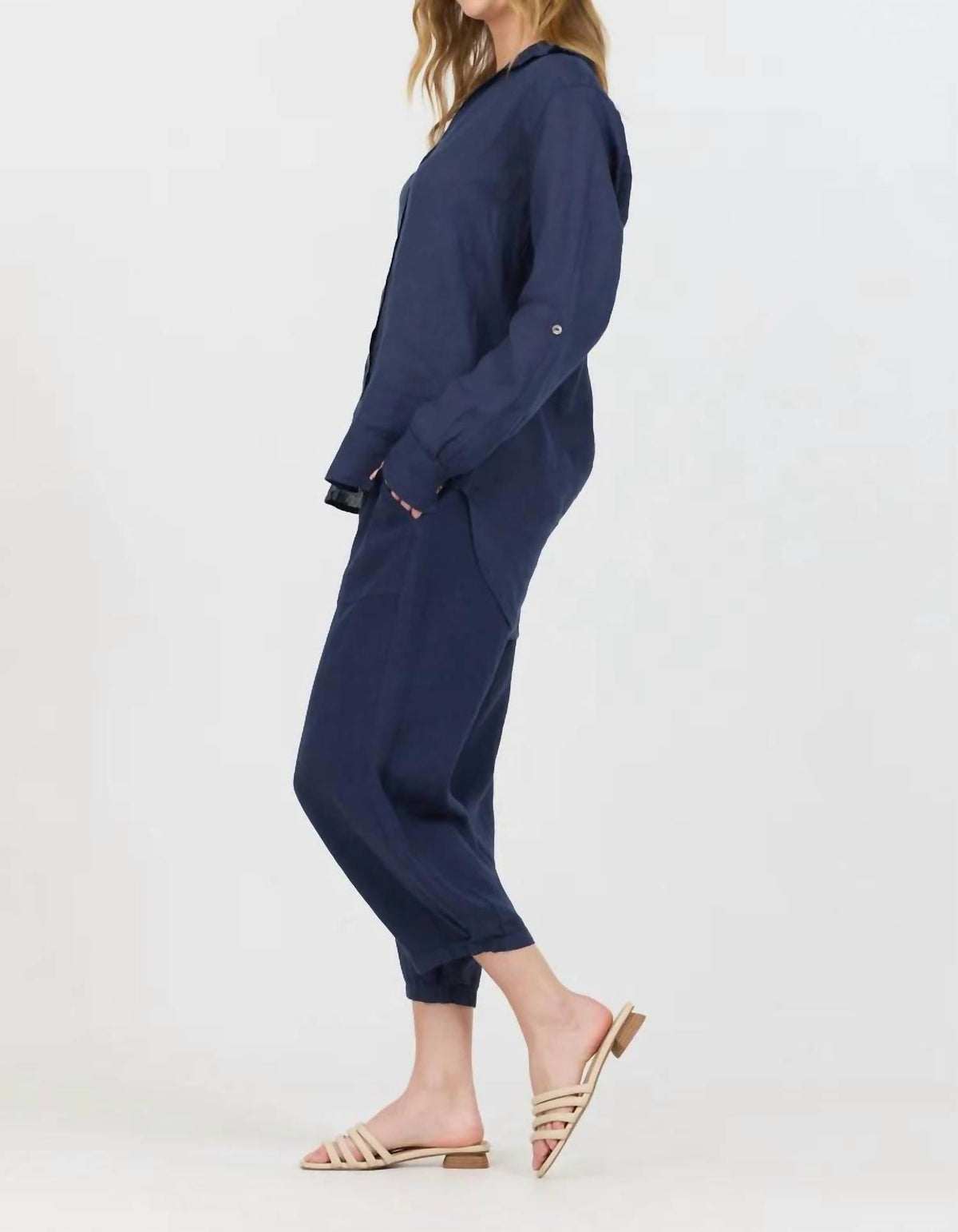 Fresh Laundry - Linen Button Up Shirt