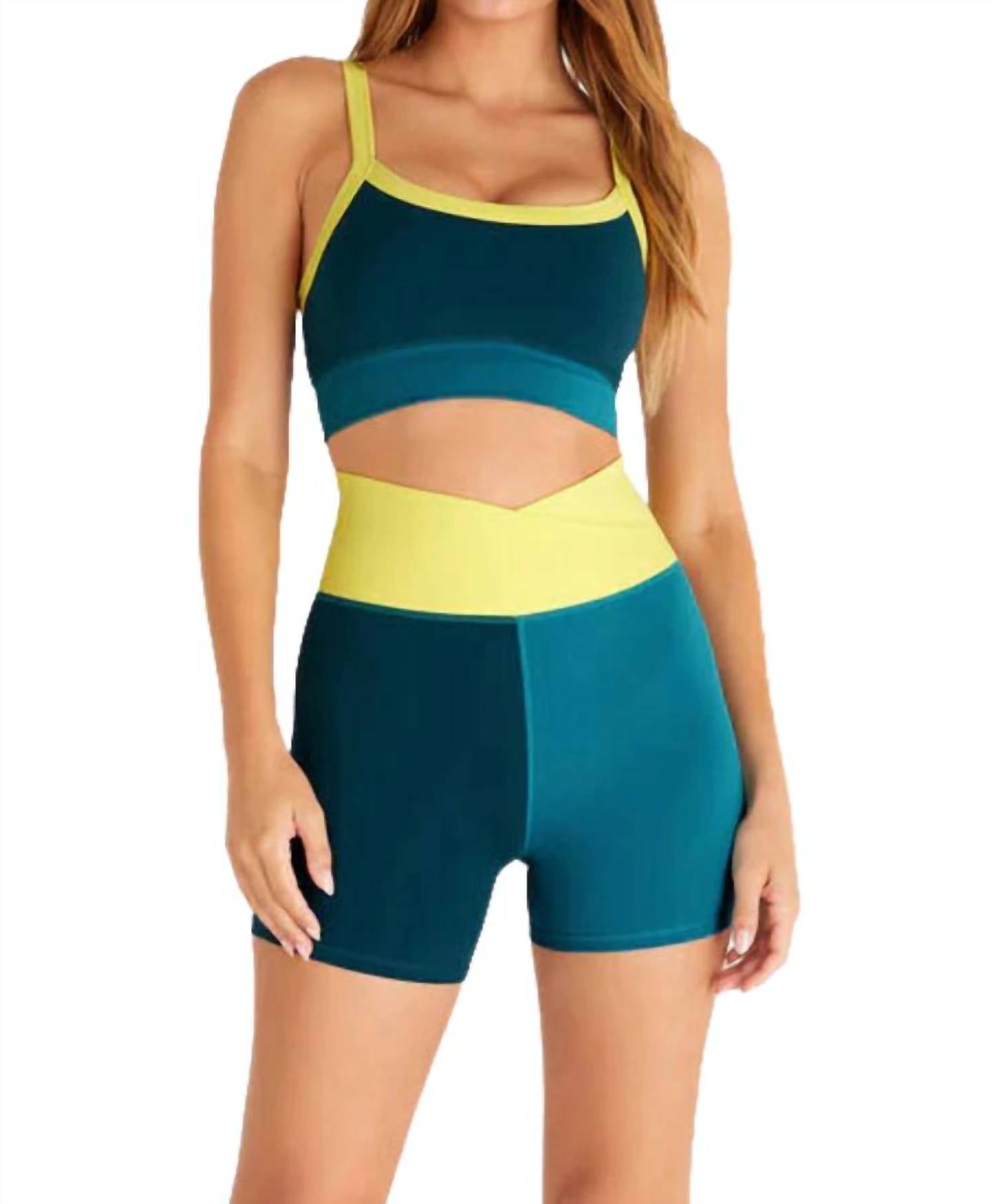 Z Supply - Color Block Bike Short