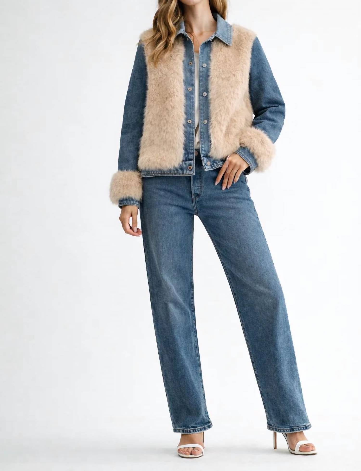 Joh - Jeraldene Jacket With Fur