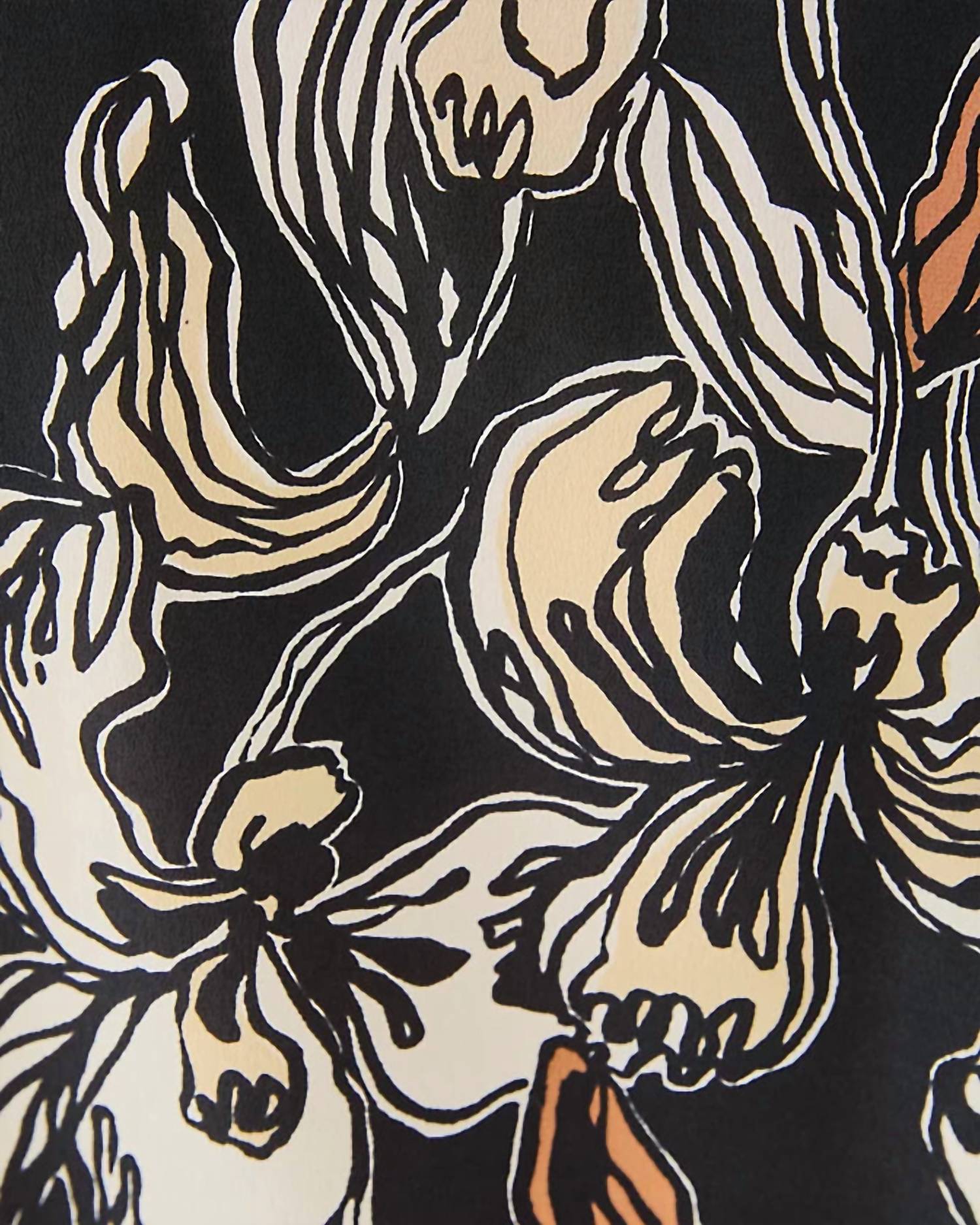 Lilly Pulitzer Elanor Silk Top in onyx irisistable - women's blouse - view 4