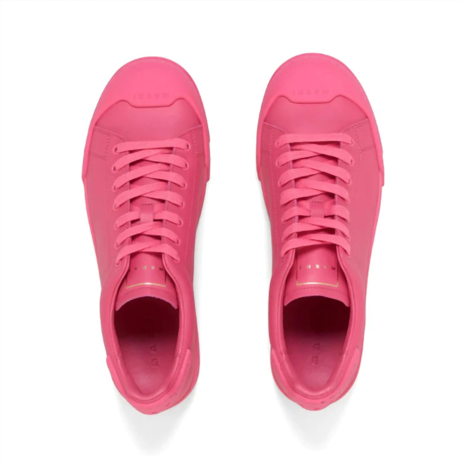 Marni - Women's Dada Bumper Low Top Leather Sneakers