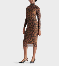 Steve Madden - Vivienne Animal Print Midi Dress