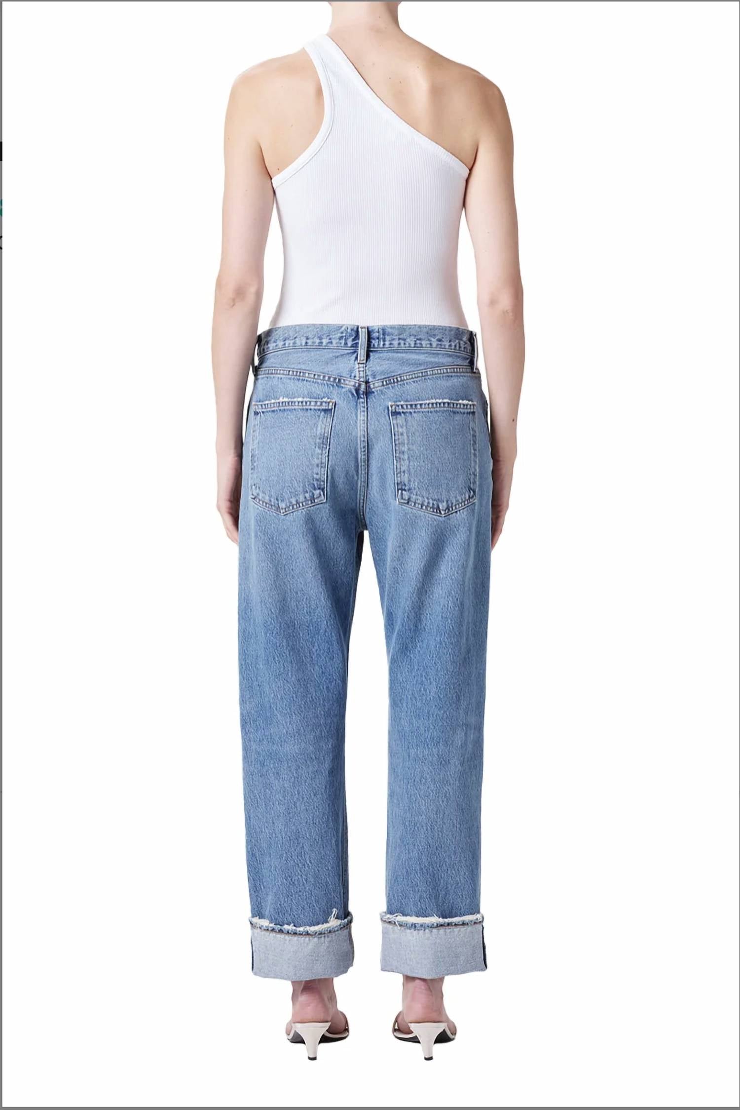 Agolde - FRAN LOW SLUNG EASY STRAIGHT JEAN