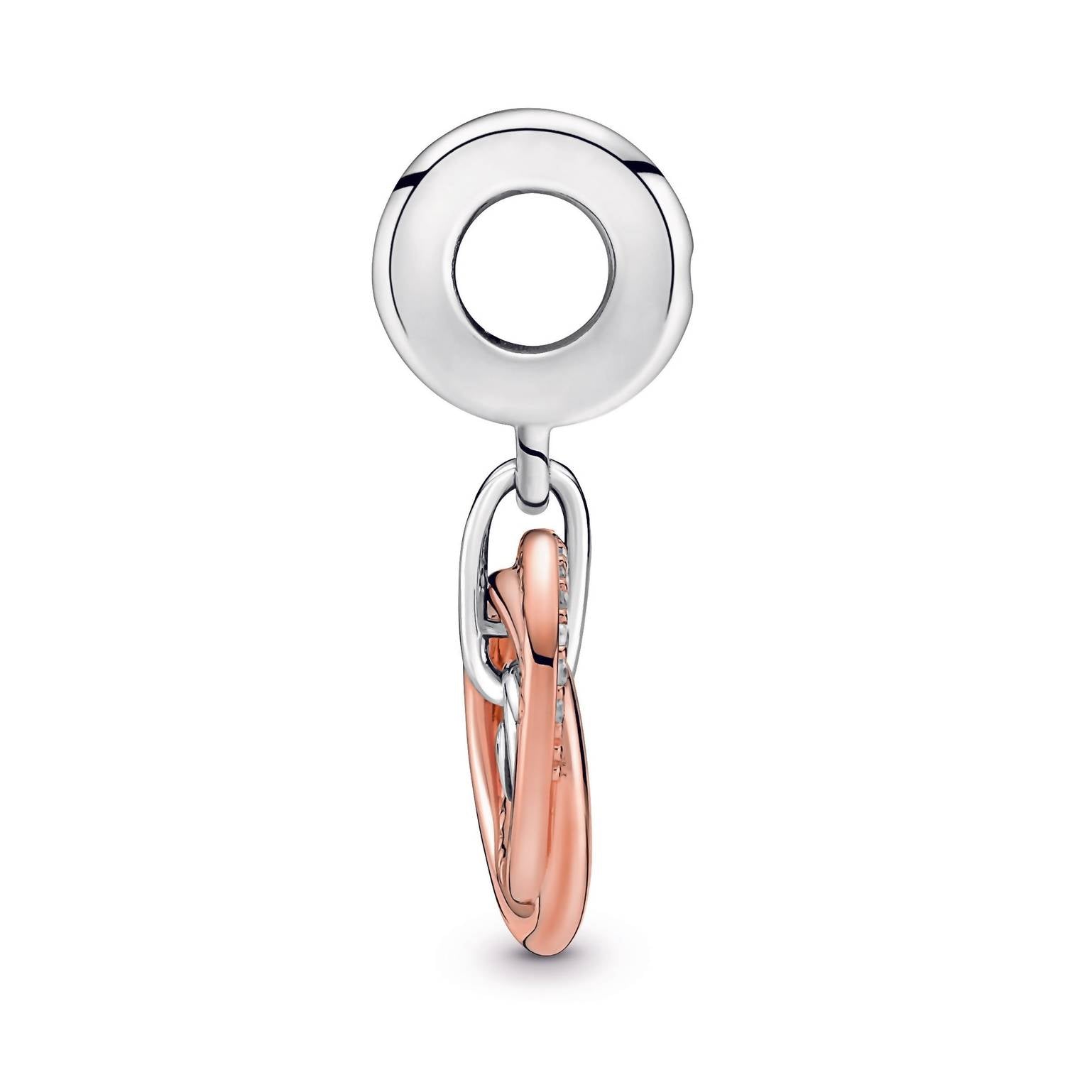 Pandora - Family Always Encircled Dangle Charm With Rose