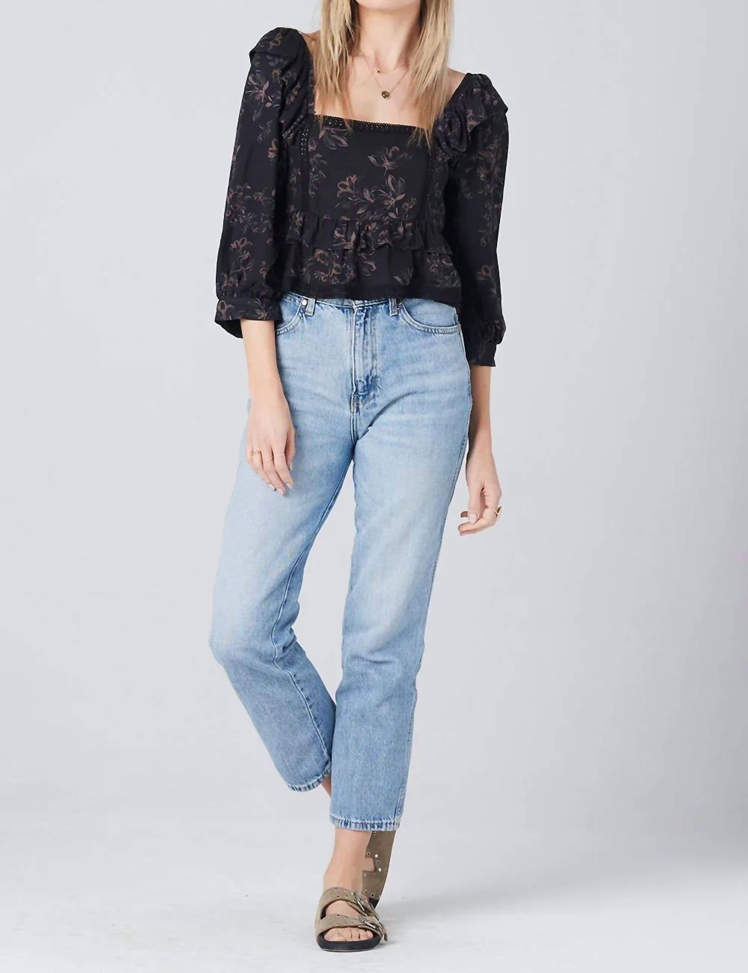 Saltwater Luxe - 3/4 Sleeve Top