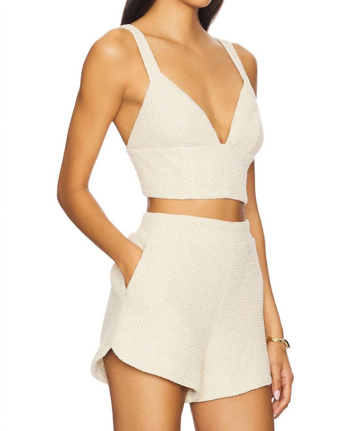 L'Agence - Castalia Knit Bra Top