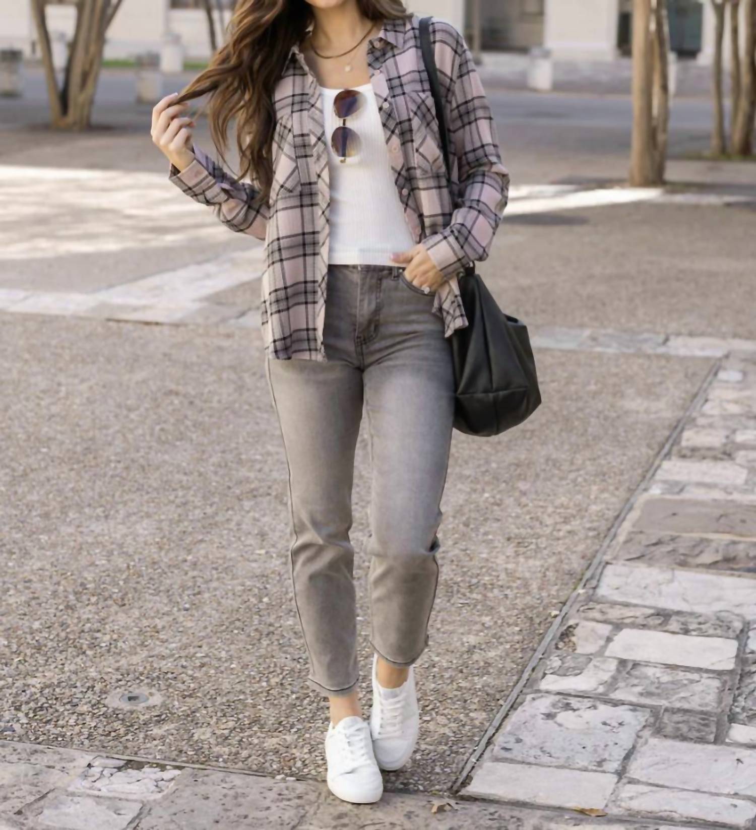 Grace And Lace - Favorite Button Up Top