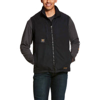 ARIAT Men's Washed Duracanvas Insulated Winter Vest in black - men's jacket