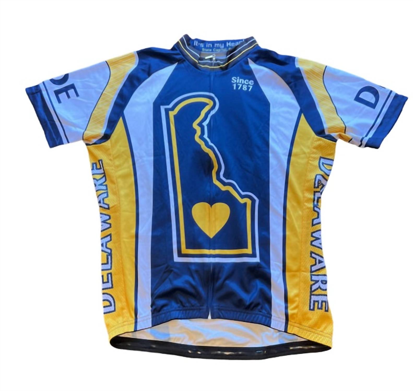 It'S In My Heart - Men's Delaware Cycling Jersey